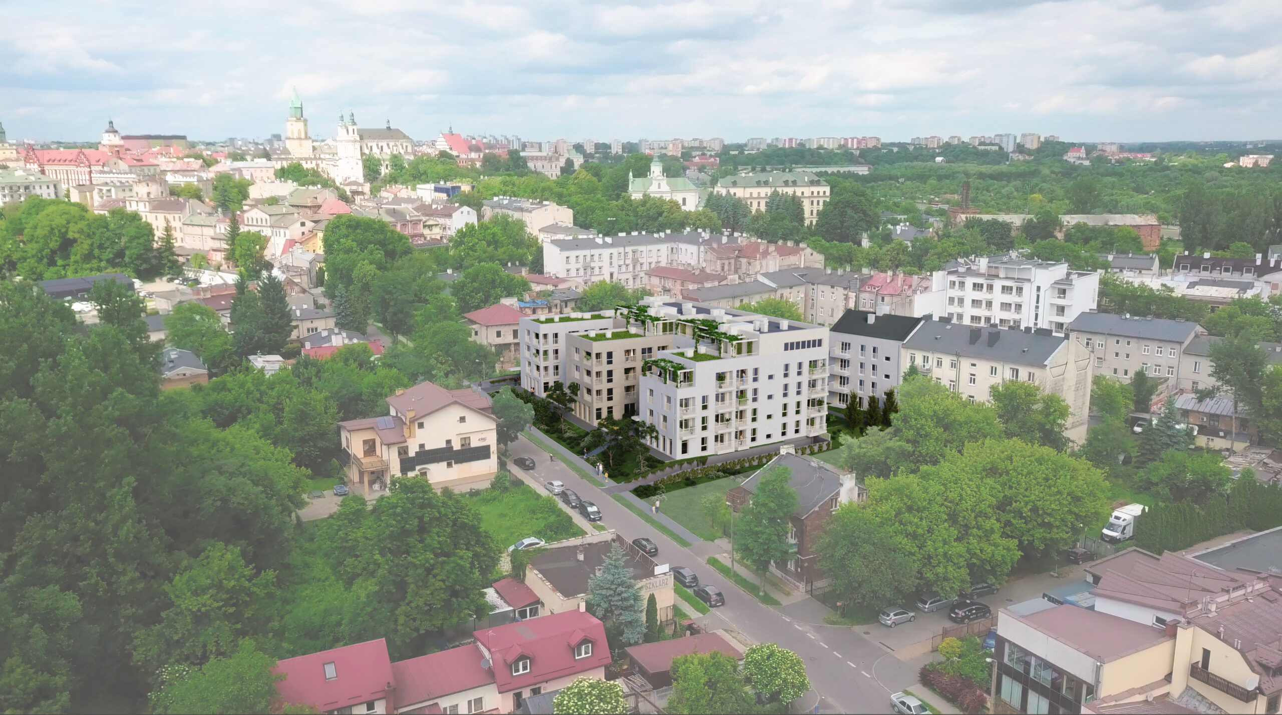 Wizualizacja inwestycji Wesoła 10 — EDACH Lublin